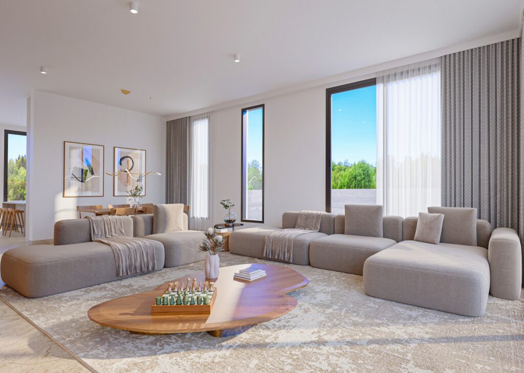 UPTOWN — open-plan living